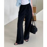 ボタンポイントロングスラックスバンディングパンツ | by muni:r | 詳細画像13 