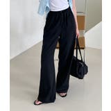 ボタンポイントロングスラックスバンディングパンツ | by muni:r | 詳細画像14 