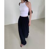 ボタンポイントロングスラックスバンディングパンツ | by muni:r | 詳細画像21 