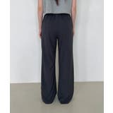 ボタンポイントロングスラックスバンディングパンツ | by muni:r | 詳細画像36 