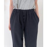 ボタンポイントロングスラックスバンディングパンツ | by muni:r | 詳細画像37 