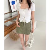 スパンカーゴミニスカートパンツ | by muni:r | 詳細画像5 