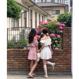 オフショルダークロップドブラウス＋カンカンフレアスカートSET | by muni:r | 詳細画像5 