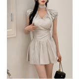 バレエコアタイミニワンピース | by muni:r | 詳細画像14 