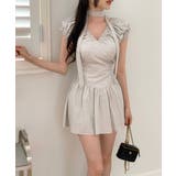 バレエコアタイミニワンピース | by muni:r | 詳細画像18 