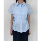 サイドリボンストラップ半袖シャツ | by muni:r | 詳細画像34 