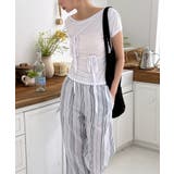 アンバランスリボンストラップTシャツ | by muni:r | 詳細画像17