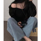 オフショルダーシャツブラウス | by muni:r | 詳細画像10 