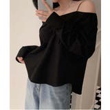 オフショルダーシャツブラウス | by muni:r | 詳細画像12 