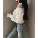 ラブリーススモックオフブラウス | by muni:r | 詳細画像3 