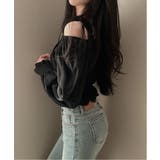 ラブリーススモックオフブラウス | by muni:r | 詳細画像7 