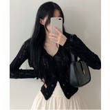 ヴィンテージセーラーカラーニットカーディガン | by muni:r | 詳細画像10