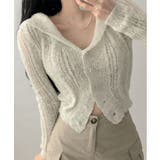 ヴィンテージセーラーカラーニットカーディガン | by muni:r | 詳細画像3