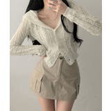 ヴィンテージセーラーカラーニットカーディガン | by muni:r | 詳細画像7