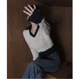 バイカラークロップドニット | by muni:r | 詳細画像14