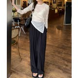 ホールシャーリングアンバランスシースルーTシャツ | by muni:r | 詳細画像4