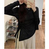 ホールシャーリングアンバランスシースルーTシャツ | by muni:r | 詳細画像7