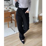 5colorデイリーロングワイドコットンパンツ | by muni:r | 詳細画像10 