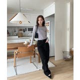 5colorデイリーロングワイドコットンパンツ | by muni:r | 詳細画像14 