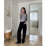 5colorデイリーロングワイドコットンパンツ | by muni:r | 詳細画像17 