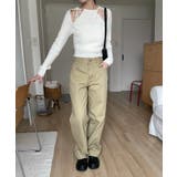 5colorデイリーロングワイドコットンパンツ | by muni:r | 詳細画像22 