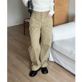 5colorデイリーロングワイドコットンパンツ | by muni:r | 詳細画像25 