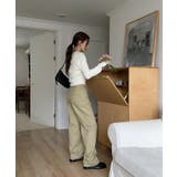 5colorデイリーロングワイドコットンパンツ | by muni:r | 詳細画像26 