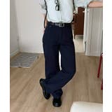 5colorデイリーロングワイドコットンパンツ | by muni:r | 詳細画像27 