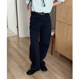 5colorデイリーロングワイドコットンパンツ | by muni:r | 詳細画像29 