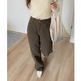 5colorデイリーロングワイドコットンパンツ | by muni:r | 詳細画像3 