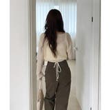 5colorデイリーロングワイドコットンパンツ | by muni:r | 詳細画像4 