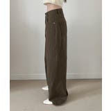 5colorデイリーロングワイドコットンパンツ | by muni:r | 詳細画像48 