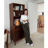 スリットオフショルダーストラップロングTシャツ | by muni:r | 詳細画像16