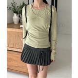 ハーフプリーツリボンミニスカート | by muni:r | 詳細画像13 