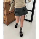 ハーフプリーツリボンミニスカート | by muni:r | 詳細画像15 