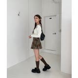 ハーフプリーツチェックスカート | by muni:r | 詳細画像19 