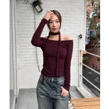 ボーダーオフショルダーマフラーSET | by muni:r | 詳細画像11 