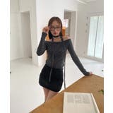 ボーダーオフショルダーマフラーSET | by muni:r | 詳細画像2 