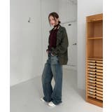 ボーダーオフショルダーマフラーSET | by muni:r | 詳細画像23 