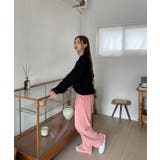 ショルダーリボンケーブルルーズニット | by muni:r | 詳細画像15 