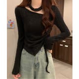 リブチョーカーシャーリングニット | by muni:r | 詳細画像1 