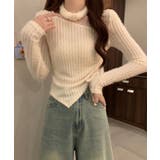 リブチョーカーシャーリングニット | by muni:r | 詳細画像12 