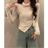 リブチョーカーシャーリングニット | by muni:r | 詳細画像9 