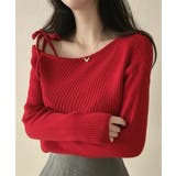 アンバランスリボンリブニット | by muni:r | 詳細画像11