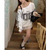 ラブリーリボンレースアンバランススウェット | by muni:r | 詳細画像10