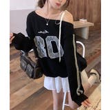 ラブリーリボンレースアンバランススウェット | by muni:r | 詳細画像4