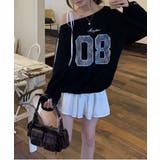 ラブリーリボンレースアンバランススウェット | by muni:r | 詳細画像5