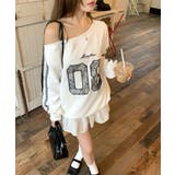 ラブリーリボンレースアンバランススウェット | by muni:r | 詳細画像7