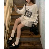 ラブリーリボンレースアンバランススウェット | by muni:r | 詳細画像8