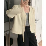 シンプルノーカラータイセットジャケット | by muni:r | 詳細画像10